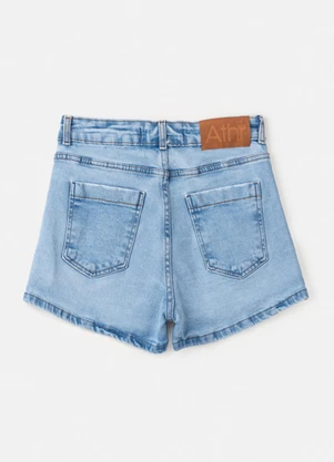 Authoria - Short Jeans Azul Claro Azul - AUTHORIA