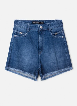 Authoria - Short Jeans Azul Escuro Trendy Azul - AUTHORIA