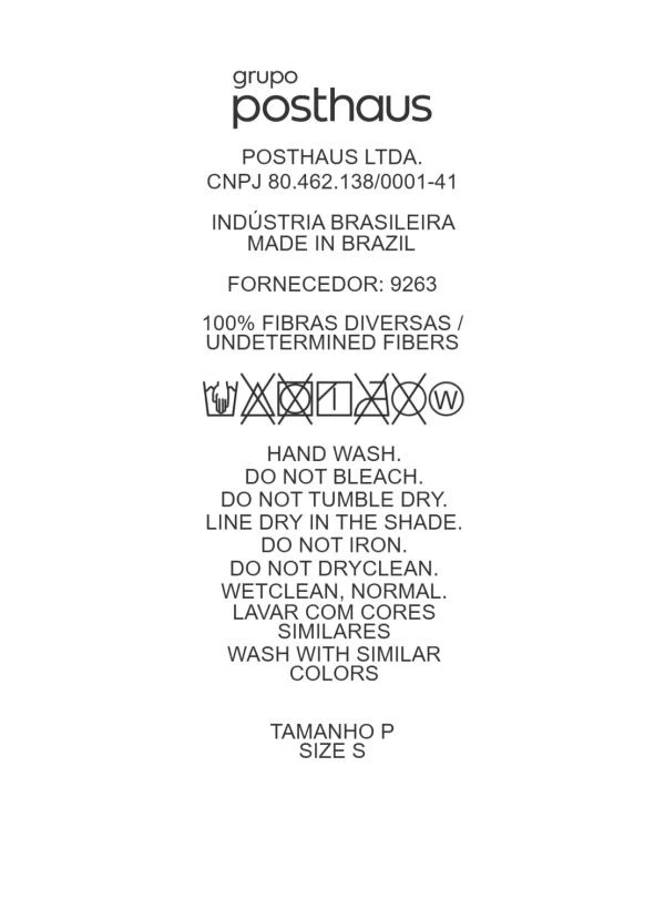 Quintess - Short Listrado Azul em Moletinho Eco Listrado 7