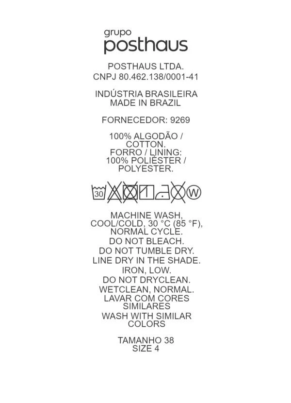 Quintess - Short Listrado Colorido em Cambraia 11