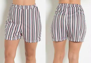 Short Listras Contura Alta