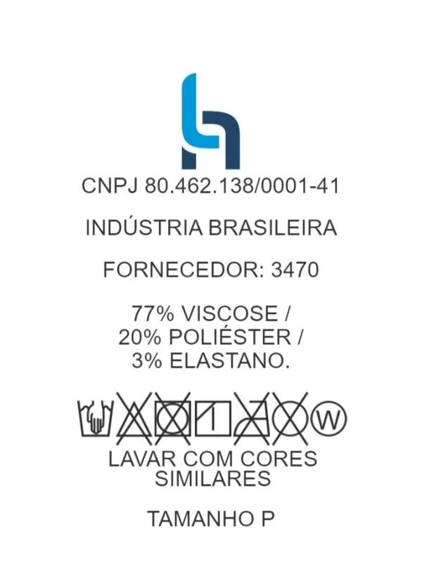 Bimini - Short Mescla Azul Marinho em Malha Listrada 4