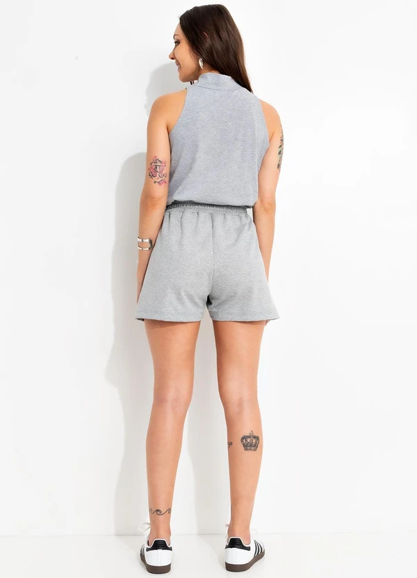 Bimini - Short Mescla Claro em Moletinho 5