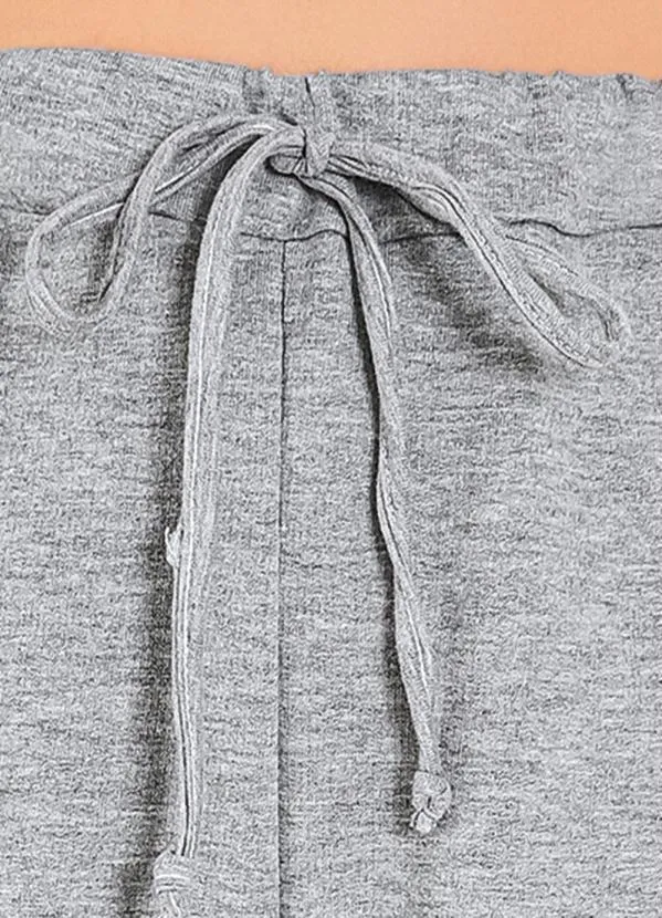 Moda Pop - Short Mescla com Bolsos Traseiros 3