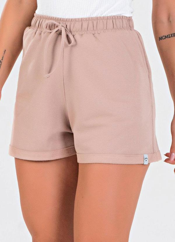 Meu Jeans - Short Moletinho com Bolso Terra