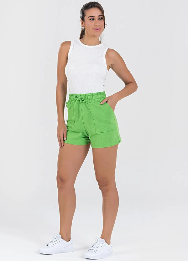 Meu Jeans - Short Moletinho Nick Verde Optimus 3