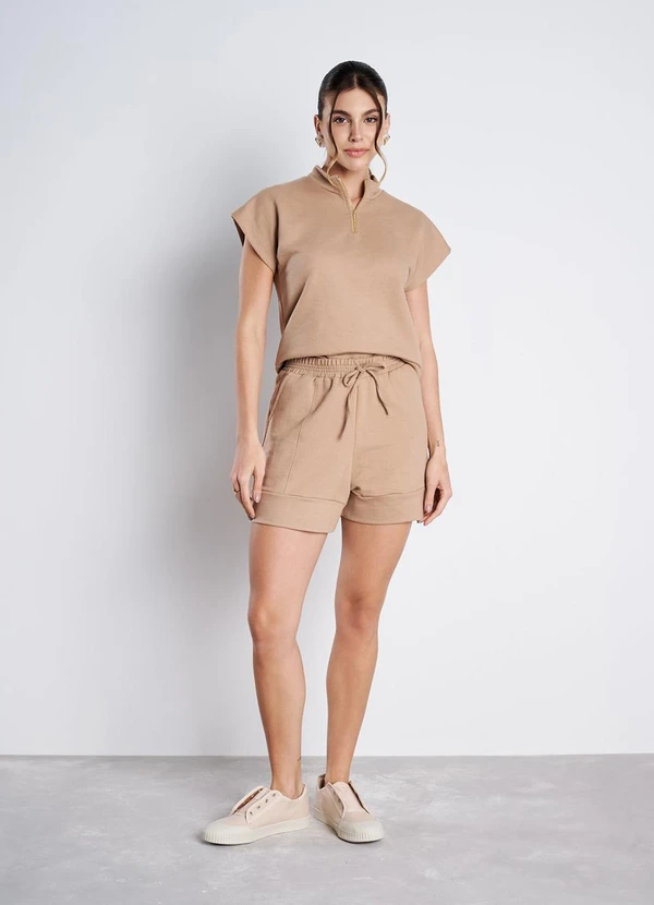 Meu Jeans - Short Moletinho Serena Terra 3