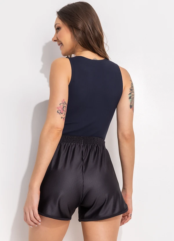Bimini - Short Preto em Malha com Elastano 4