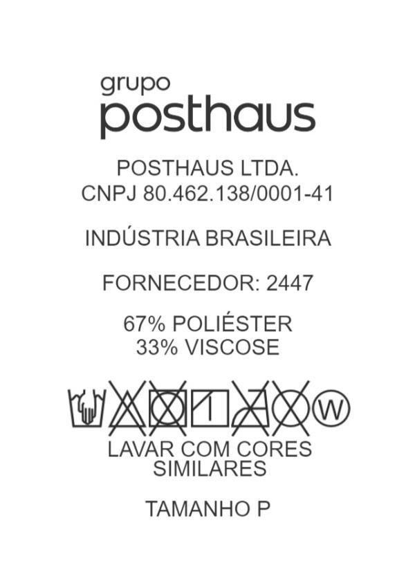 Moda Pop - Short Preto em Poliviscose 8