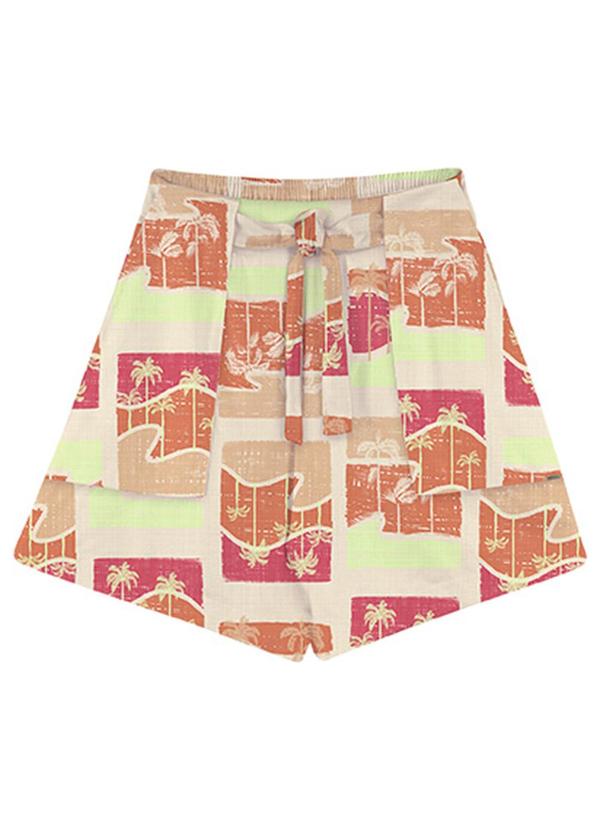 Rezzato - Short Radiant Flow Adulto Feminino Branco 3