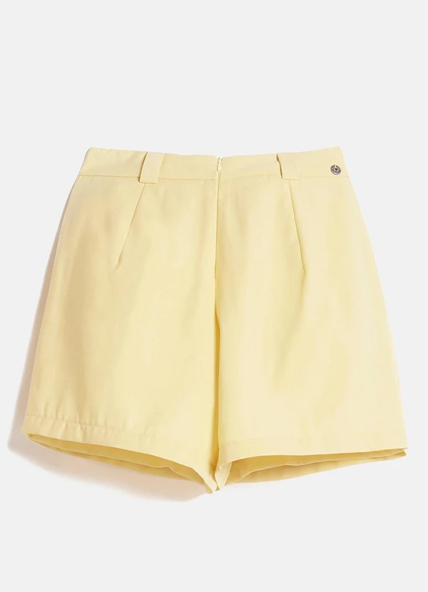 Authoria - Short Saia com Franjas Amarelo 4