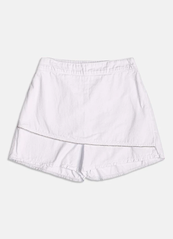 I Am - Short Saia New Year Branco 3