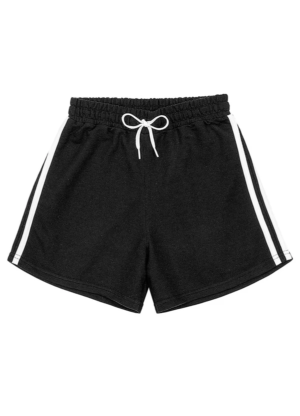 Soft Bonni - Short Teen Feminino Preto