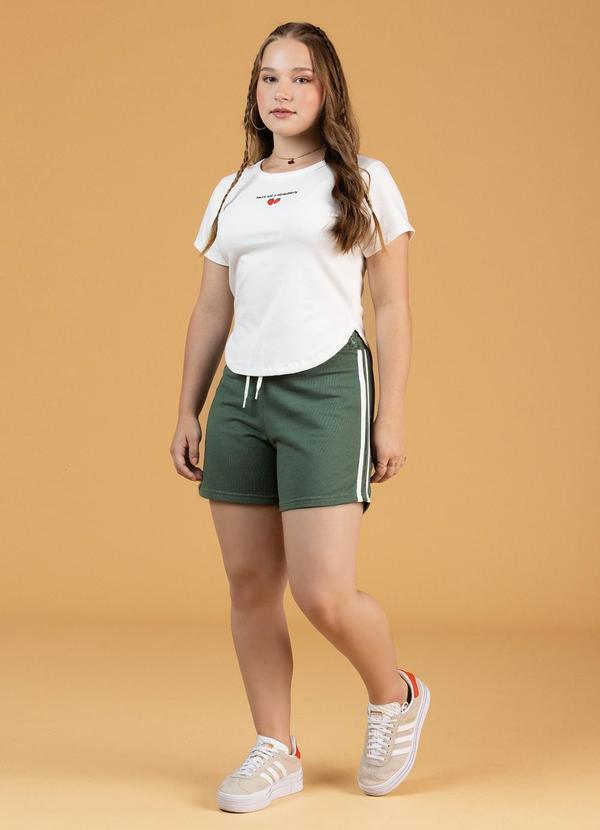 Soft Bonni - Short Teen Feminino Verde 