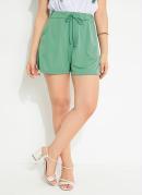 SHORT (VERDE) COM BOLSO E AMARRAO