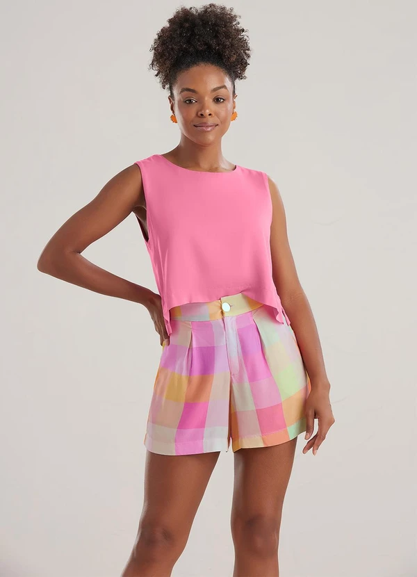Angel - Short Viscose Estampado 3