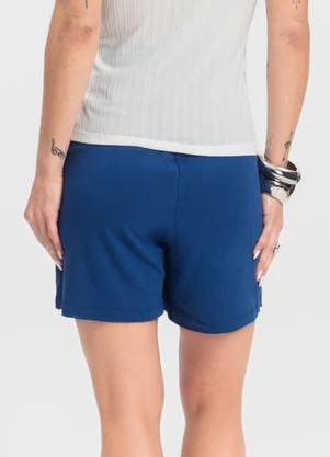 Infinita Cor - Shorts Adulto Feminino Azul - INFINITA COR