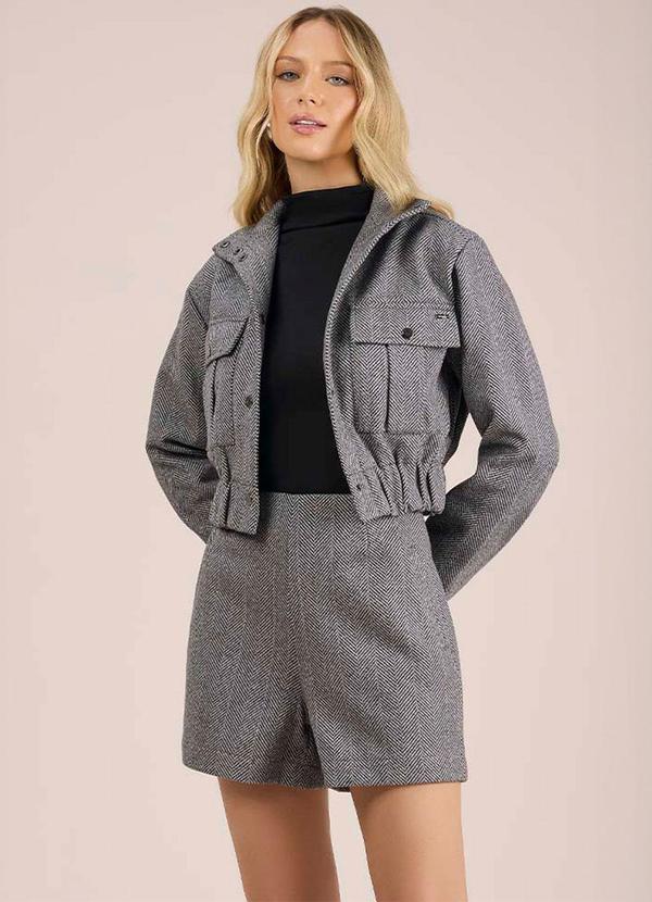 Angel - Shorts Cinza 3