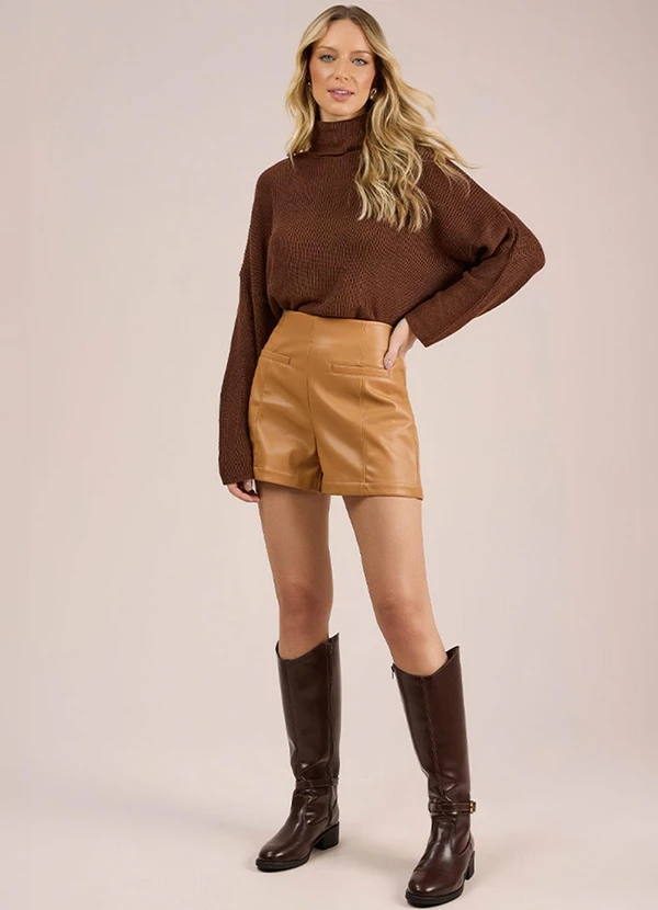 Angel - Shorts Marrom 3