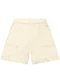 Malwee - Shorts Básico em Moletom Off White - variação: Off White