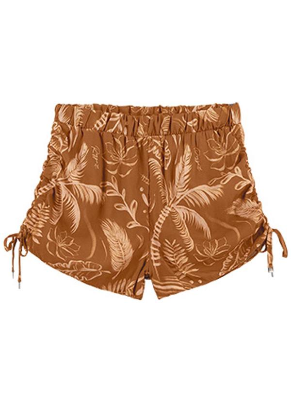 Rezzato - Shorts Beach Sensations Adulto Feminino Marrom 2