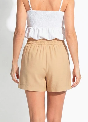 Fakini - Shorts Bege - FAKINI