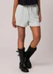 Sofie - Shorts Casual com Amarração Branco - variação: Branco