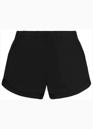 Secret Glam - Shorts Curto Plus Size Preto - SECRET GLAM