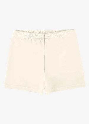 Rovi Kids - Shorts em Cotton Leve Bege - ROVI KIDS