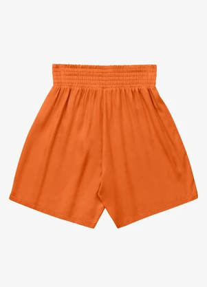 Rovitex - Shorts Feminina Viscose Laranja - ROVITEX
