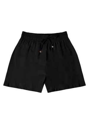 Endless - Shorts Feminino Alfaiataria Preto - ENDLESS