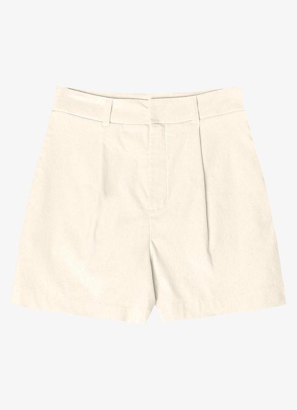 Endless - Shorts Feminino Bengaline Bege 3