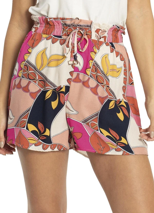 Rovitex - Shorts Feminino Clochard Rosa