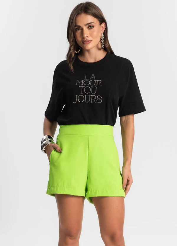 Endless - Shorts Feminino com Bolso Verde 5