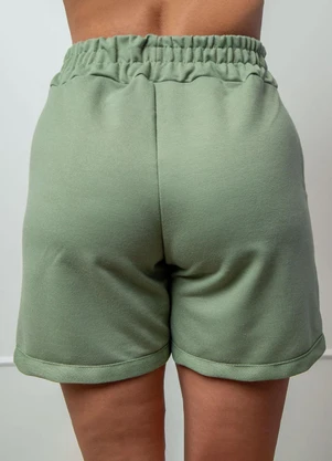 Rovitex - Shorts Feminino com Bolsos Verde - ROVITEX