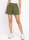 Infinita Cor - Shorts Feminino Cós com Elástico Verde - variação: Verde