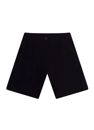 Essendi - Shorts Feminino de Alfaiataria Preto - ESSENDI