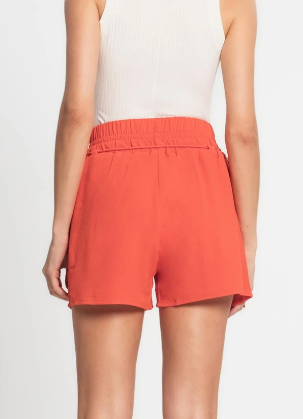 Endless - Shorts Feminino de Poá Light Laranja 2