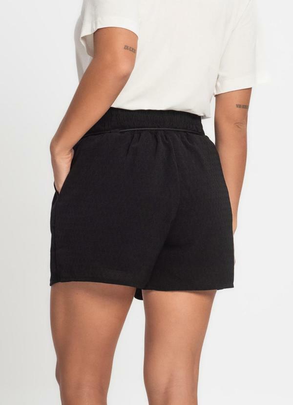 Endless - Shorts Feminino de Poá Light Preto 2