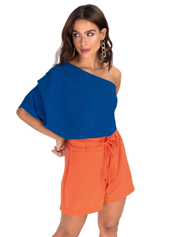 Endless - Shorts Feminino em Air Flow Laranja 3