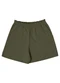 Rovitex - Shorts Feminino em Moletom Sarjado Preto - variação: Verde