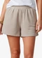 Infinita Cor - Shorts Feminino em Plush Bege - variação: Preto