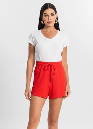 Rovitex - Shorts Feminino Laranja - ROVITEX