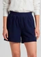 Infinita Cor - Shorts Feminino Moletinho Gorgurinho Marrom - variação: Azul