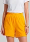 Infinita Cor - Shorts Feminino Moletinho Gorgurinho Marrom - variação: Laranja