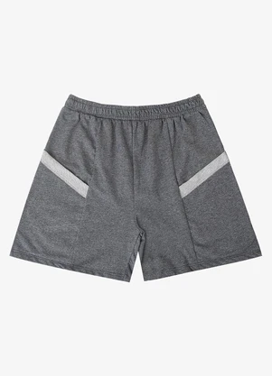 Shorts Feminino Moletinho Infinita Cor (Cinza) - INFINITA COR