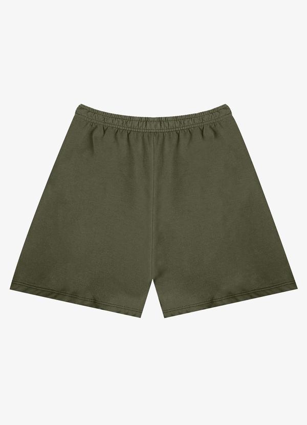 Infinita Cor - Shorts Feminino Moletinho Infinita Cor Verde 6
