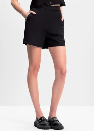 Essendi - Shorts Feminino Preto - ESSENDI