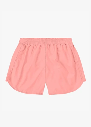 Rovitex - Shorts Feminino Running Tecido Corta Vento Rosa - ROVITEX