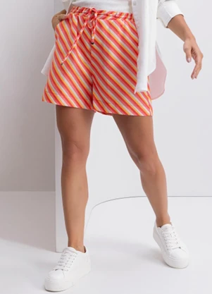 Essendi - Shorts Feminino Vermelho - ESSENDI